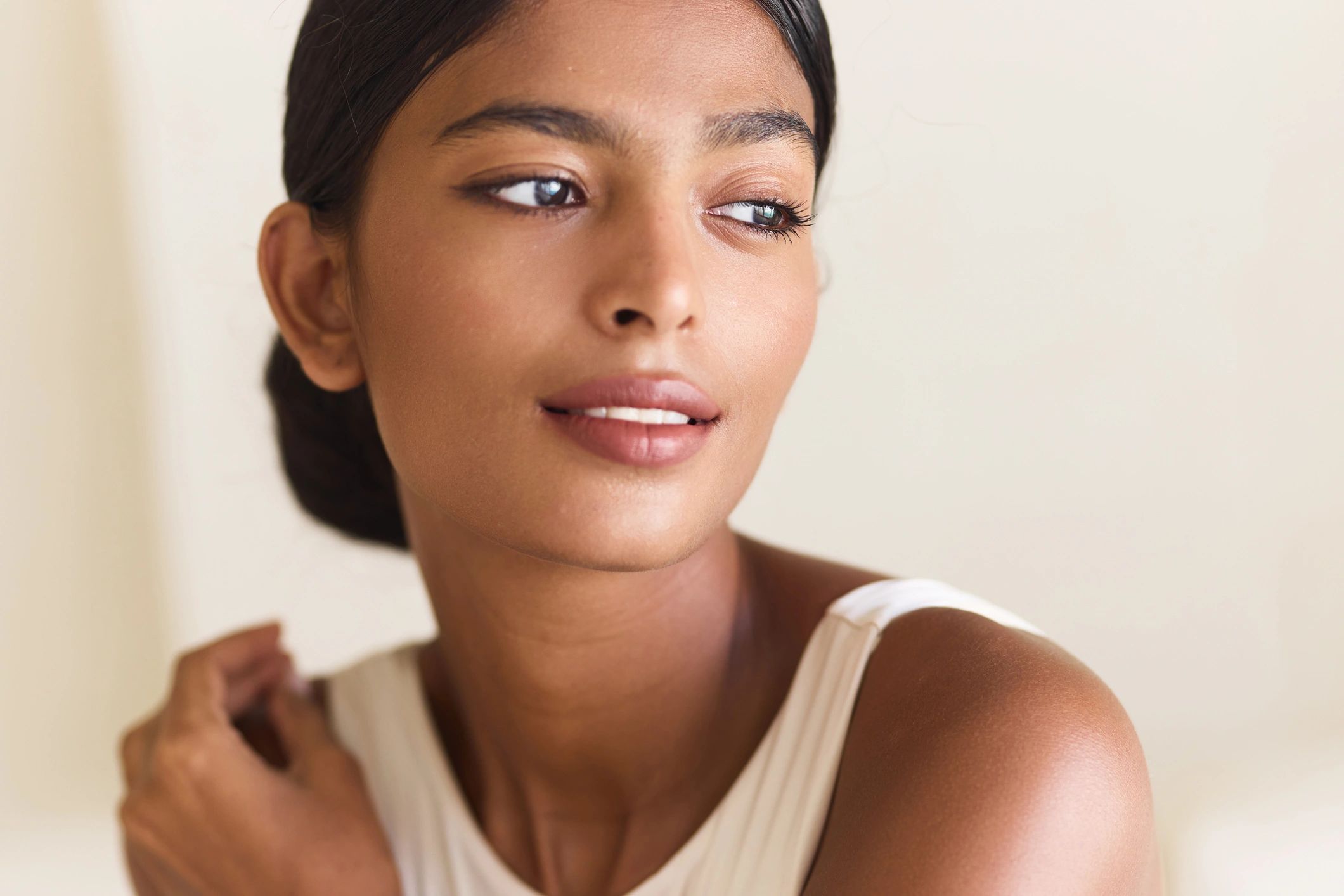 Luxury skincare product lifestyle shot